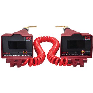 GREENLEE DDVM-40/K02 Double VisionÂ® Dual Display Voltmeter/Phasing Set 5V-40kV, OH/UG Kit 1