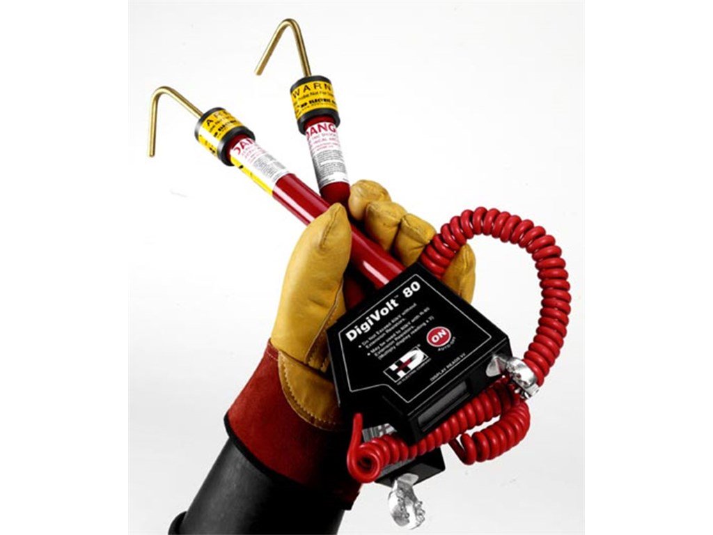 HDE DVM-80T/K03 DigiVolt Digital Phasing Voltmeter with Capacitive Test Point Mode, 50-40kV; KIT