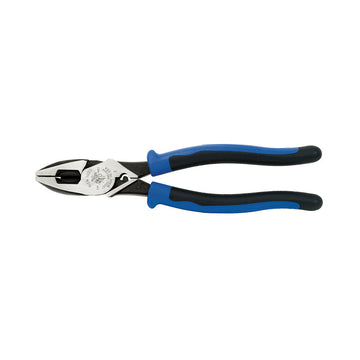 Klein Tools J2000-9NECRTP Lineman's Pliers, Fish Tape Pull/Crimping, 9-Inch