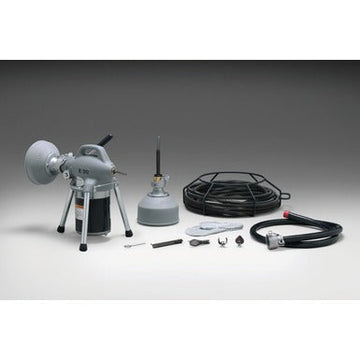 RIDGID 59000 K-50-8 Sectional Machine, Sectional Drain Cleaner Machine, A-30 Cable Kit with Cutter, Drain Auger, and A-17 Adapters with Augers