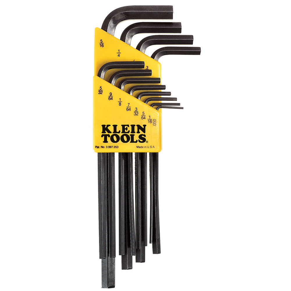 Klein Tools LLK12 L-Style Hex Key Caddy Set 12-Piece