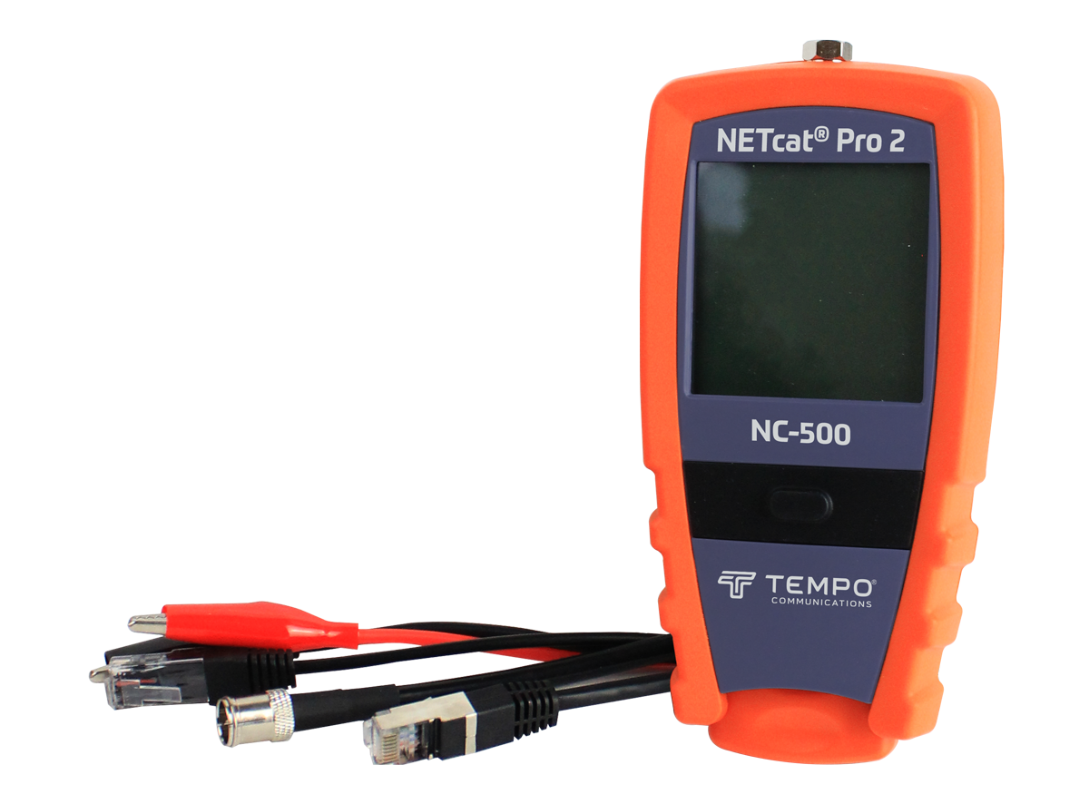 TEMPO NC-500 TESTER, NETcat PRO VDV WIRING