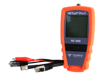 TEMPO NC-500 TESTER, NETcat PRO VDV WIRING