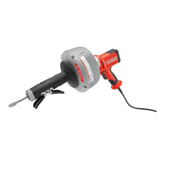 RIDGID 35473 K-45AF Sink Machine with C-1 5/16 Inch Inner Core Cable and AUTOFEED Control, Sink Drain Cleaner Machine and Bulb Drain Auger