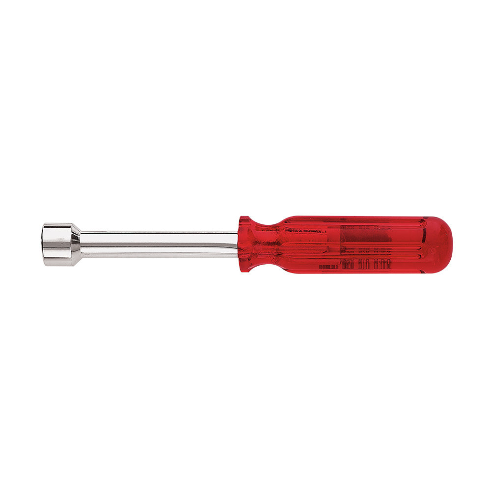 Klein Tools S18 9/16-Inch Nut Driver, 4-Inch Hollow Shank