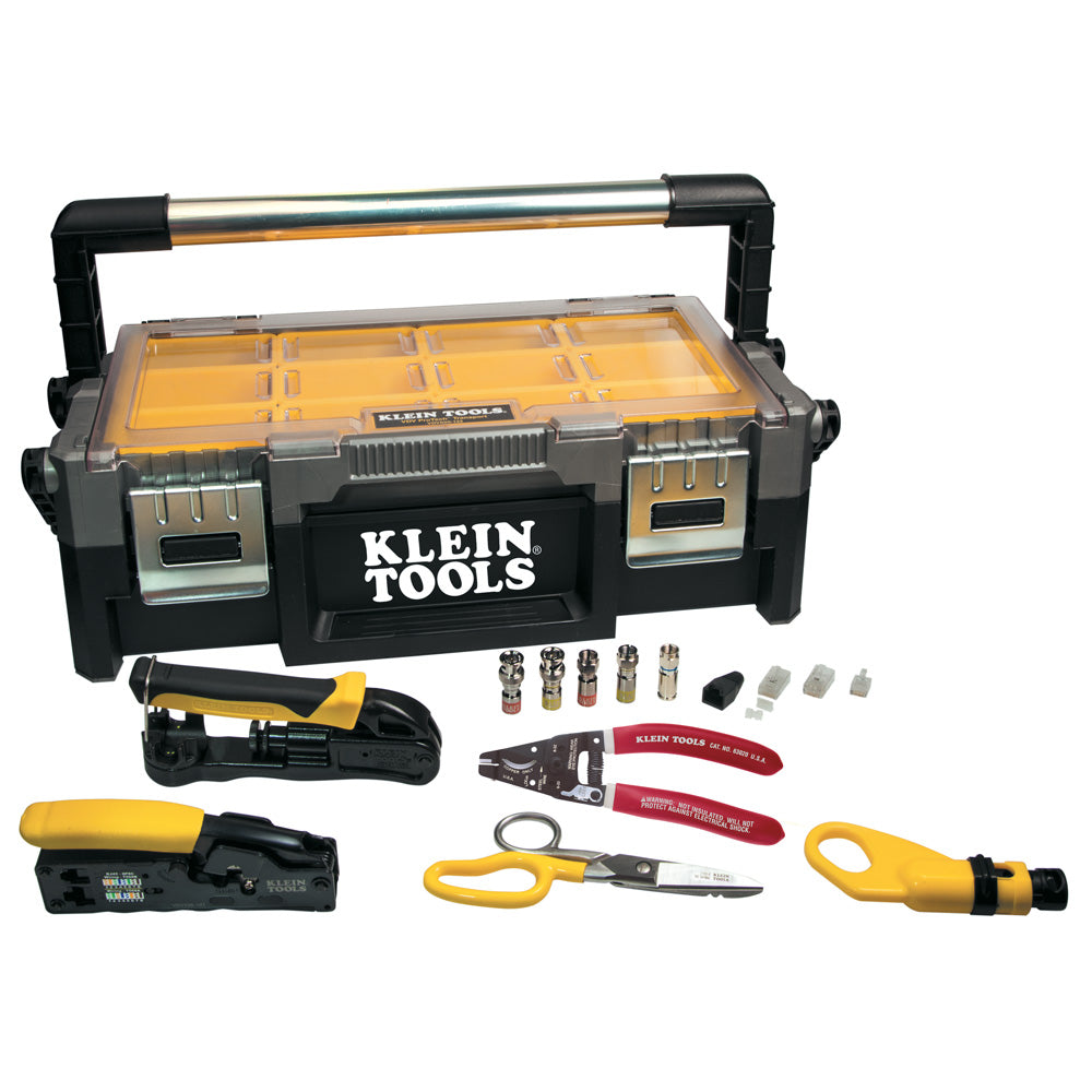 Klein Tools VDV001-833 VDV ProTechâ„¢ Data & Coaxial Kit
