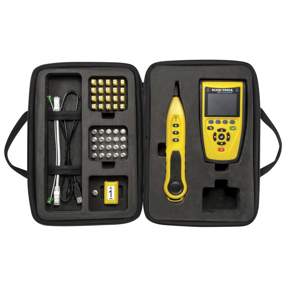 Klein Tools VDV501-829 VDV Commander? Tester with Test-n-Map Remote Kit