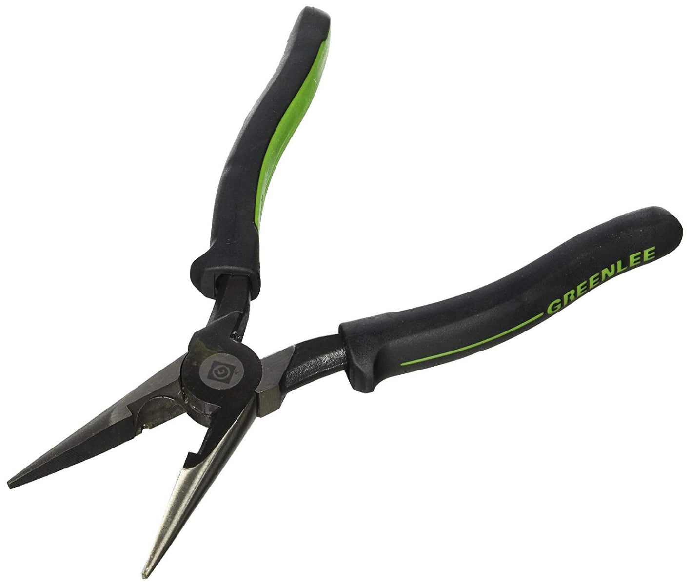 GREENLEE 0351-08SM 8" Long Nose Pliers/Stripping (Molded Grip)